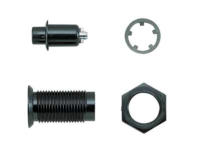 Push lock fastener (mini/flush